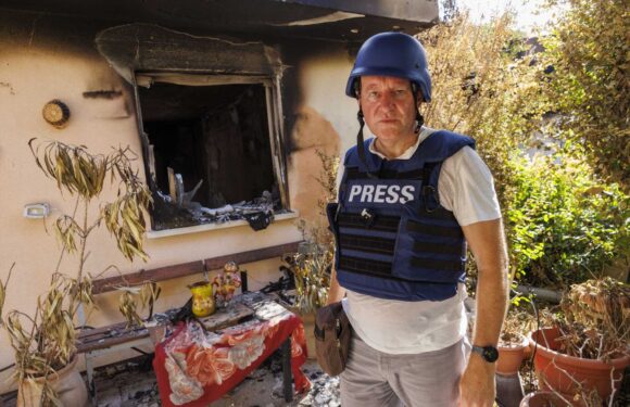 The Sun sees gate to hell where Hamas swarmed kibbutz & forced families to burn alive or dash into executioners' sights | The Sun