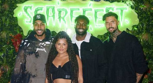 Truly terrifying! Halloween comes early for MAFS and Love Island stars