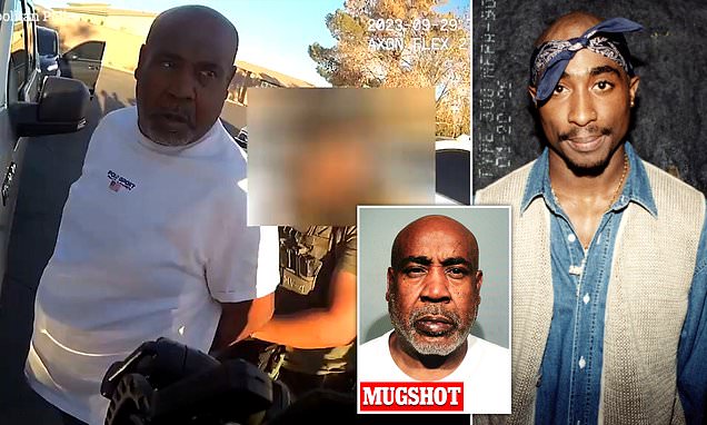 Tupac Shakur suspect Duane 'Keefe D' Davis' arrest footage revealed