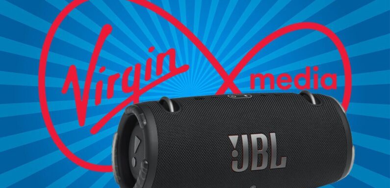 Virgin Media customers can get a FREE JBL Xtreme 3… but not for long