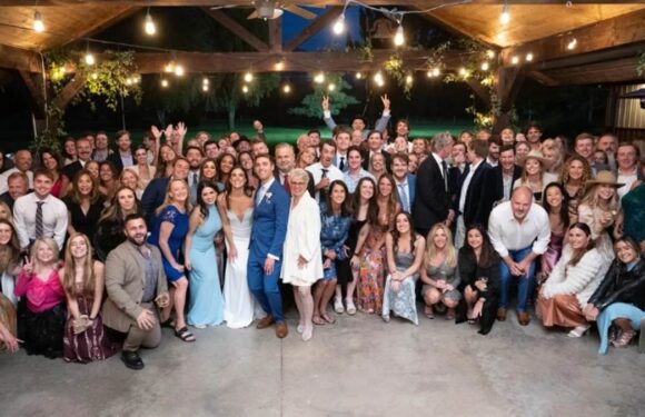 Wedding guest who wore all WHITE to ceremony gets Photoshopped OUT