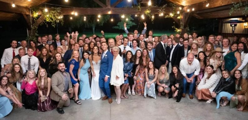 Wedding guest who wore all WHITE to ceremony gets Photoshopped OUT