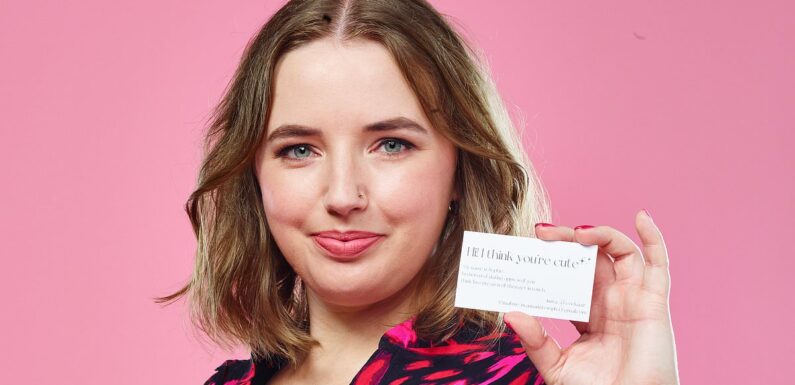 What happened when I handed out a dating business card to strangers