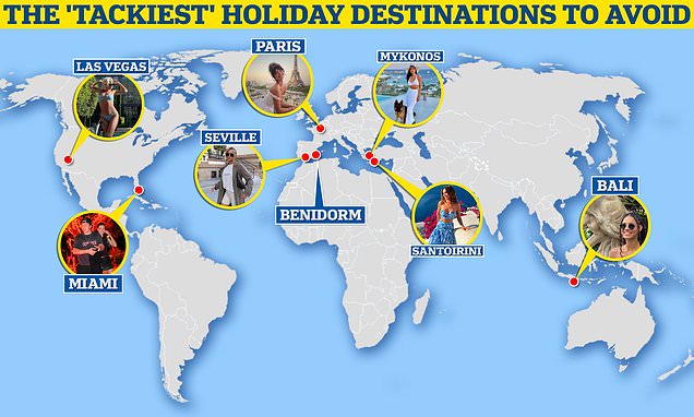 Where NOT to go on holiday if you want to avoid looking tacky