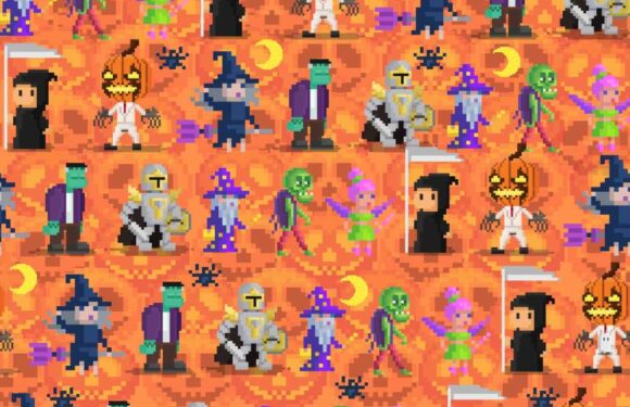 You have 20/20 vision if you can spot the ghost hiding in this retro Halloween brainteaser | The Sun