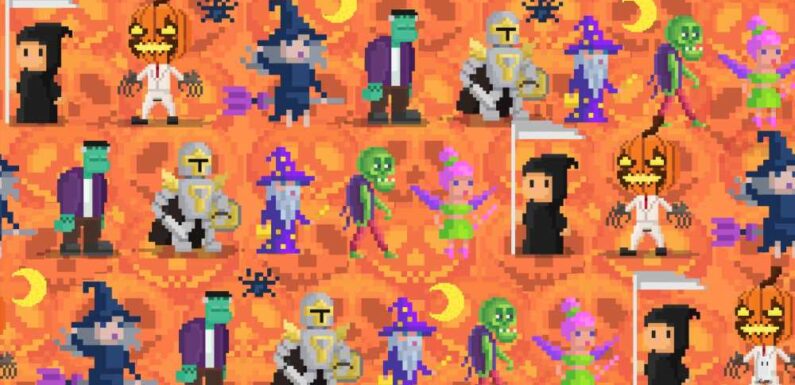 You have 20/20 vision if you can spot the ghost hiding in this retro Halloween brainteaser | The Sun