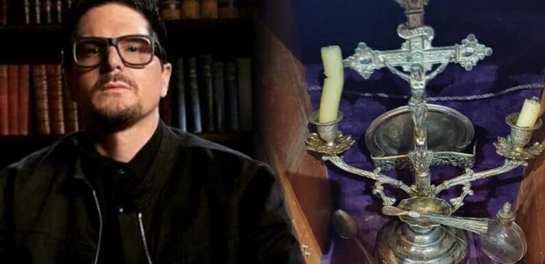 Zak Bagans Brings Exorcism Box, Journal to His Haunted Museum