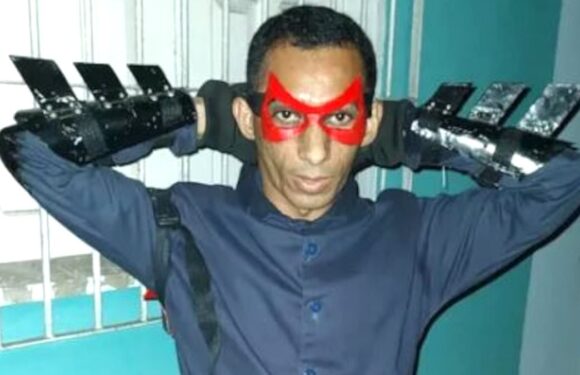 'Batman crook' arrested for 'attacking man in his home' in Brazil