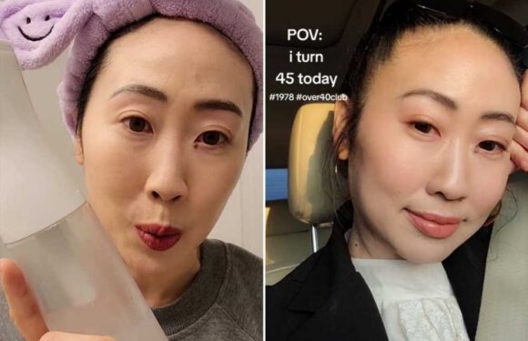 47-year-old woman with ‘glass skin’ looks 20 thanks to DIY anti-ageing facial spray | The Sun