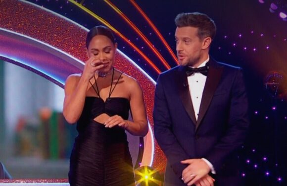 Alex Scott breaks down in tears while hosting BBC’s Children In Need
