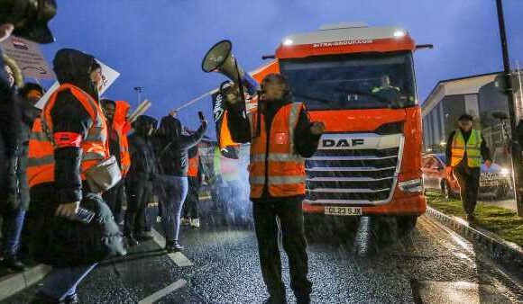 Amazon warehouse workers walkout on Black Friday in pay dispute
