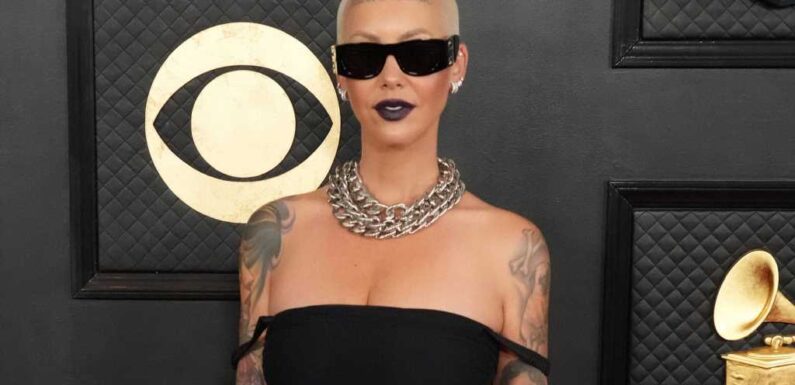 Amber Rose Drinks Coffee With Her Young Sons, 10 and 4: 'It's Not Bad for You'