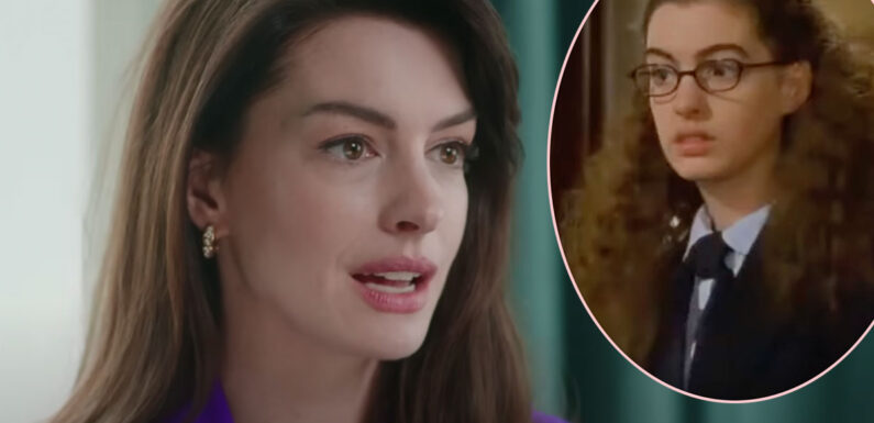 Anne Hathaway Was Warned As A Child That Her Career ‘Would Fall Off Of A Cliff’ At 35 – WTF!