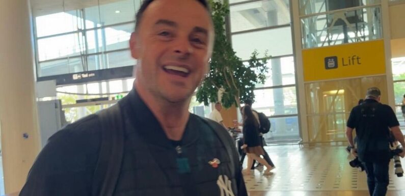 Ant McPartlin teases ‘really strong’ I’m A Celeb cast as he lands in Australia