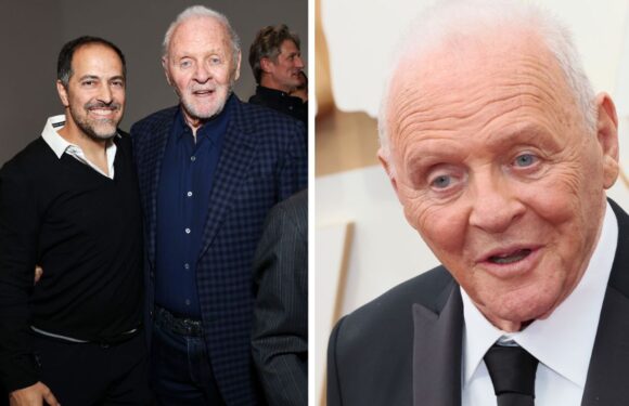 Anthony Hopkins showcases age-defying looks at 85 with very youthful appearance