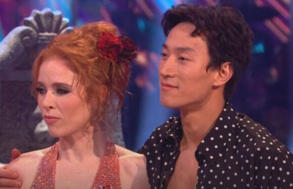 BBC Strictly fans fear for Angela Scanlons fate as star sabotaged by music