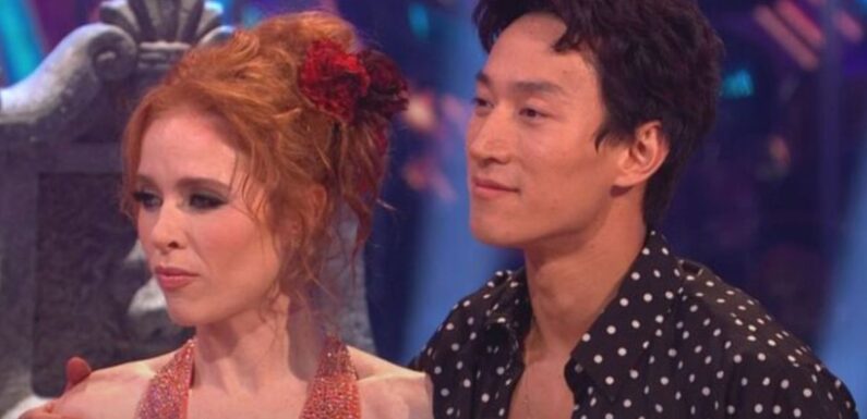 BBC Strictly fans fear for Angela Scanlons fate as star sabotaged by music