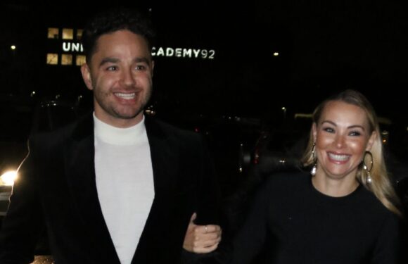 BBC Strictly’s Adam Thomas looks dapper on date night with wife Caroline after show exit