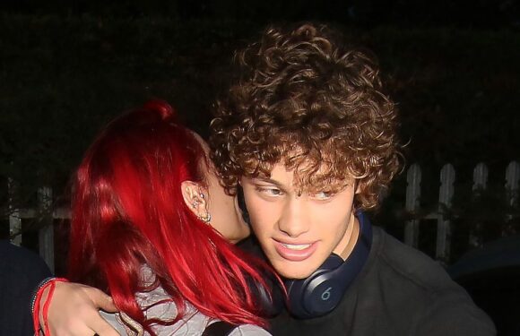 BBC Strictlys Bobby Brazier gives Dianne Buswell kiss after gruelling 9 hour rehearsals