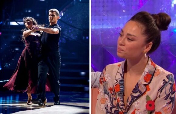 BBC Strictly’s Katya Jones reflects on unplanned moment with Nigel Harman