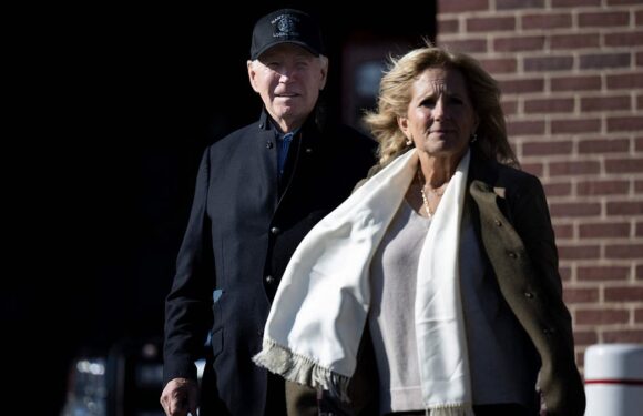 Biden brings pies to firefighters, does Nantucket turkey plunge