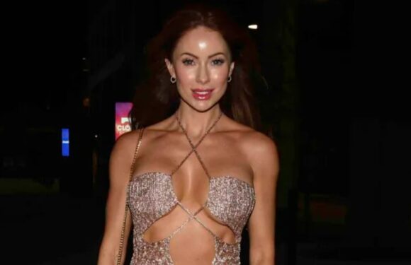 Big Brother star Laura Carter goes nearly NAKED in see-through dress and barely-there thong at dinner in Manchester | The Sun