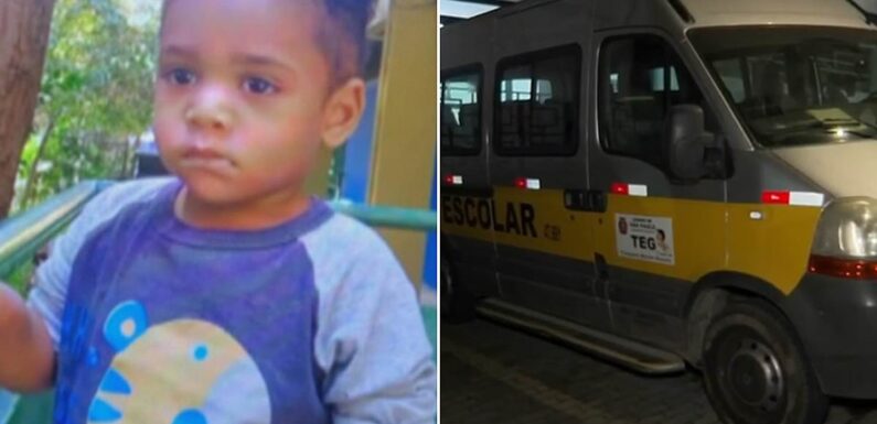 Brazilian boy, 2, dies after being left in hot school van