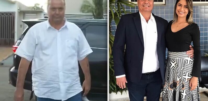 Brazilian mayor who shot at wife and her new lover turns himself in