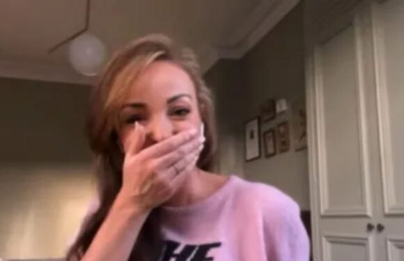 Call The Midwifes Helen George left red faced as dog licks itself live on TV