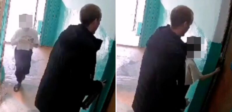 Chilling moment ‘paedo’ freed by Putin for fighting in Ukraine lures girl, 11, to flat where he ‘rapes and tortures’ her | The Sun