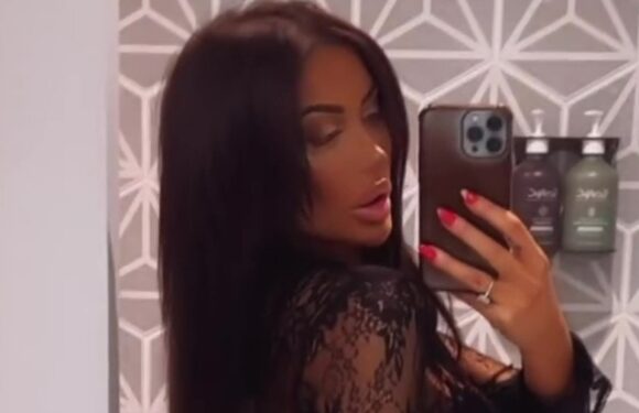 Chloe Ferry wows as she flashes her bum in see-through jumpsuit for night out with Geordie Shore girls | The Sun