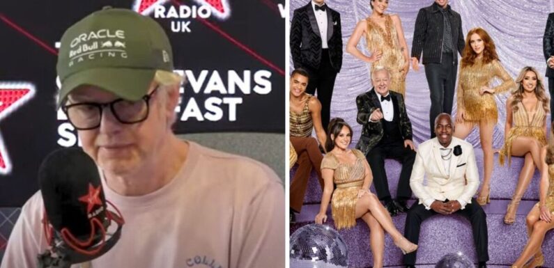 Chris Evans takes savage swipe at Strictly 2023 contestants with Instagram dig
