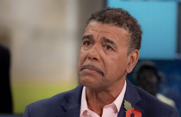 Chris Kamara tears up and admits he felt 'ashamed' of speech disorder