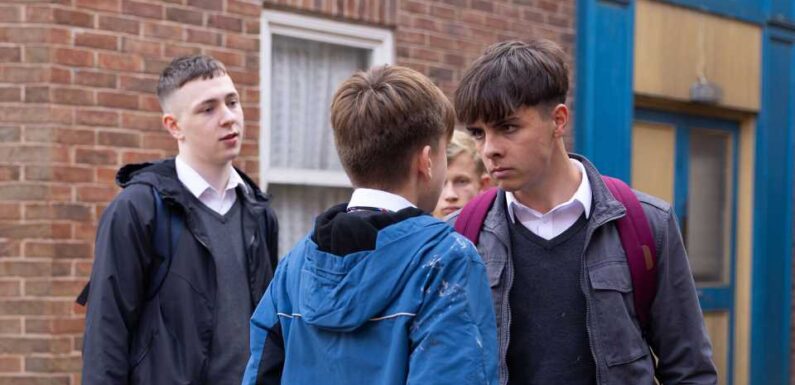 Coronation Street bullying plot takes twist as Liam is threatened with a knife | The Sun