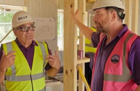 DIY SOS star Billy Byrne chokes back tears in Children in Need episode