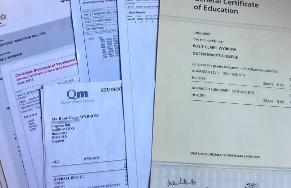 Daughter's school exam certificate arrives 14 years later