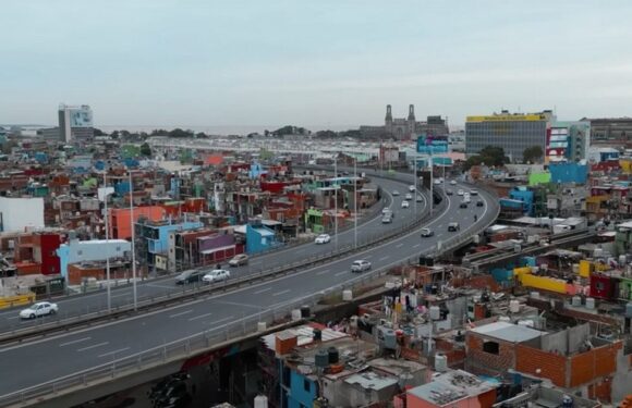 Deadly slum under motorway where houses are caged and rent’s £30 a month