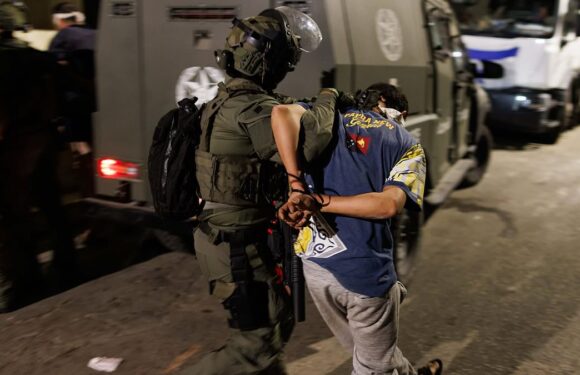 Dozens of Hamas terrorists rounded up in dramatic raid on West Bank