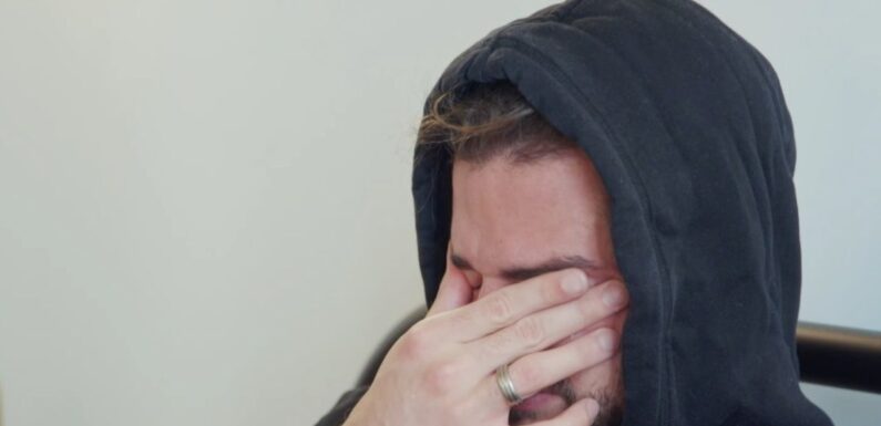 E4 MAFS UKs Jordan breaks down in tears as Erica leaves apartment before vow renewal