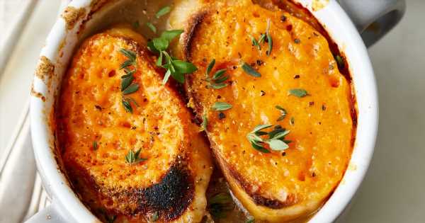 Easy recipes for cosy nights in – including the best onion soup we’ve ever tried