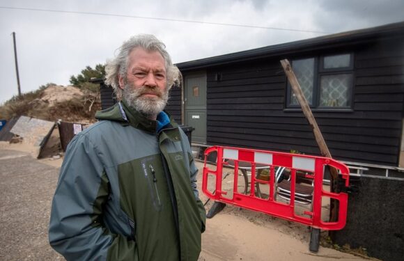 Ex-soldier staring defeat after fresh landslip at Norfolk cliff edge