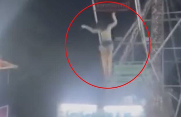Fairground horror as girl, 11, is left hanging from Ferris wheel