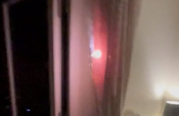 Firework shoots into living room with four year old girl inside