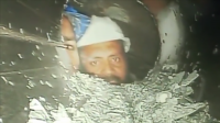First images of trapped tunnel workers emerge after almost 10 days underground