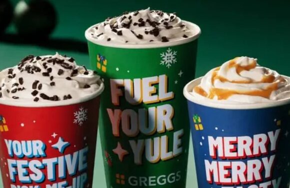 Greggs Christmas menu – how much has YOUR favourite treat gone up by?