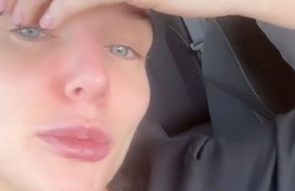 Helen Flanagan asks ‘why am I such a mess’ as car breaks down after bathroom flood