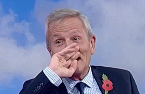 Hilarious moment BBC weatherman has viewers in stitches