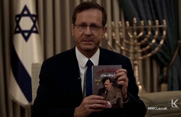 Hitler's Mein Kampf found on Hamas terrorist, Israeli president says