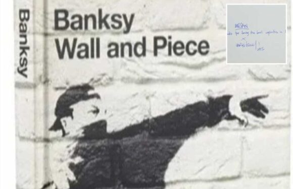 I bought dusty book for £3 at charity shop and discovered it's signed by BANKSY – now it's selling for whopping sum | The Sun