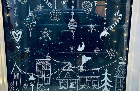 I gave my window a mega Christmas makeover for just £1.60 using an Amazon buy – people say they’re desperate to copy it | The Sun